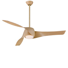 Load image into Gallery viewer, Artemis LED Ceiling Fan in Maple/DC Motor.