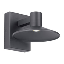 Load image into Gallery viewer, Ash Outdoor LED Wall Light in 8-Inch / Charcoal.