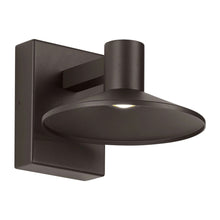 Load image into Gallery viewer, Ash Outdoor LED Wall Light in Black.