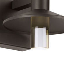 Load image into Gallery viewer, Ash Cylinder Outdoor LED Wall Light Detail.