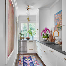 Load image into Gallery viewer, Ashleigh 4-Light LED Semi-Flush Mount Ceiling Light in living room.