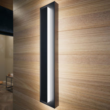 Load image into Gallery viewer, Aspen Outdoor LED Wall Light in Detail.