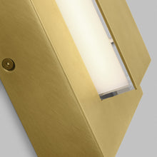 Load image into Gallery viewer, Aspen Outdoor LED Wall Light in Detail.
