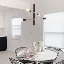 Load image into Gallery viewer, Astrid Chandelier in dining room.