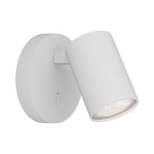 Load image into Gallery viewer, Ascoli Switched Wall Light in Textured White.