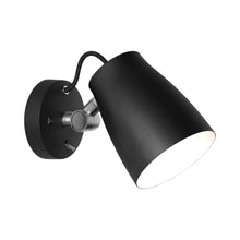Load image into Gallery viewer, Atelier Wall Light in Matt Black.