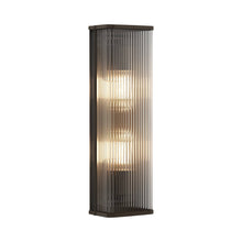 Load image into Gallery viewer, Avignon Square Wall Light in Bronze (2-Light).