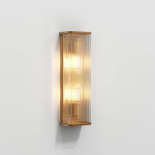 Load image into Gallery viewer, Avignon Square Wall Light in Detail.