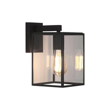Load image into Gallery viewer, Box Lantern Outdoor Wall Light.