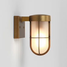 Load image into Gallery viewer, Cabin Outdoor Wall Light in Detail.