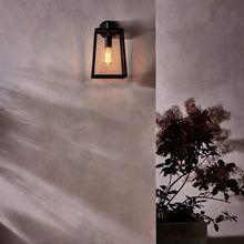 Load image into Gallery viewer, Calvi Outdoor Wall Light in Outside Area.