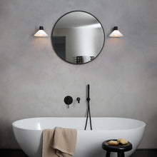 Load image into Gallery viewer, Conic Wall Light in bathroom.