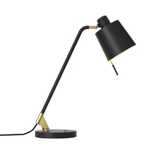 Load image into Gallery viewer, Edward LED Desk Lamp in Matt Black.