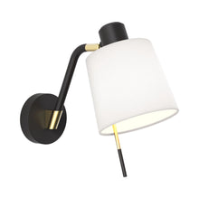 Load image into Gallery viewer, Edward LED Wall Light in White (No Switch).