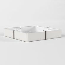 Load image into Gallery viewer, Elba Square Flush Mount Ceiling Light in Detail.