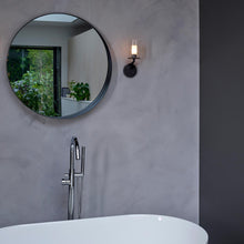 Load image into Gallery viewer, Elena Wall Light in bathroom.
