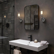 Load image into Gallery viewer, Elena Wall Light in bathroom.
