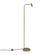 Load image into Gallery viewer, Enna LED Floor Lamp in Matt Gold.