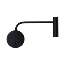Load image into Gallery viewer, Enna LED Wall Light in Matt Black.
