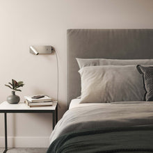 Load image into Gallery viewer, Enna LED Wall Light with USB in bedroom.