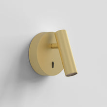Load image into Gallery viewer, Enna Round LED Wall Light in Detail.