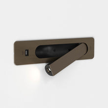 Load image into Gallery viewer, Keta LED Reading Wall Light in Detail.