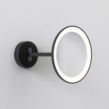 Load image into Gallery viewer, Mascali Round LED Magnifying Mirror in Detail.
