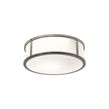 Load image into Gallery viewer, Mashiko Round Flush Mount Ceiling Light in Polished Chrome (Small).