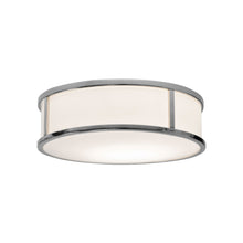 Load image into Gallery viewer, Mashiko Round Flush Mount Ceiling Light in Polished Chrome (Medium).