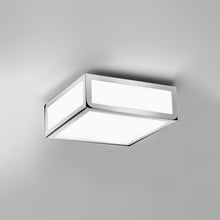 Load image into Gallery viewer, Mashiko Square Flush Mount Ceiling Light in Detail.
