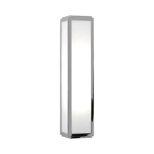 Load image into Gallery viewer, Mashiko Square Wall Light in Polished Chrome.