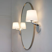 Load image into Gallery viewer, Millie Wall Light in bathroom.