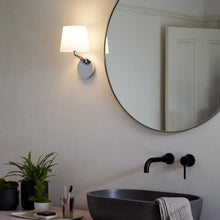 Load image into Gallery viewer, Millie Wall Light in bathroom.