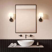 Load image into Gallery viewer, Millie Wall Light in bathroom.