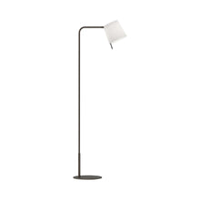 Load image into Gallery viewer, Mitsu LED Floor Lamp in Bronze/White.