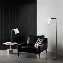 Load image into Gallery viewer, Mitsu LED Table Lamp in living room.