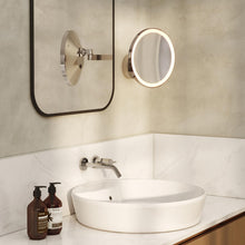 Load image into Gallery viewer, Nagoya Magnifying Wall Mirror in bathroom.