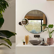 Load image into Gallery viewer, Nagoya Magnifying Wall Mirror in bathroom.
