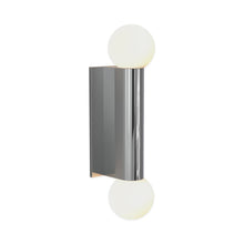 Load image into Gallery viewer, Otona Twin Bath Wall Light in Polished Chrome.