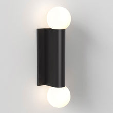 Load image into Gallery viewer, Otona Twin Bath Wall Light in Detail.