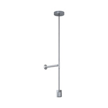 Load image into Gallery viewer, Tacoma LED Pendant Light With Wall Kit in Matt Nickel.