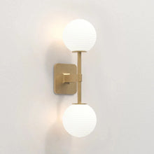 Load image into Gallery viewer, Tacoma Twin LED Wall Light in Detail.