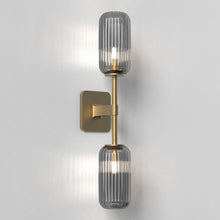 Load image into Gallery viewer, Tacoma Twin LED Wall Light in Detail.
