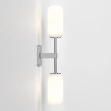 Load image into Gallery viewer, Tacoma Twin LED Wall Light in Detail.