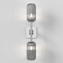 Load image into Gallery viewer, Tacoma Twin LED Wall Light in Detail.