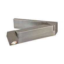 Load image into Gallery viewer, Tosca LED Reading Wall Light in Matt Nickel.