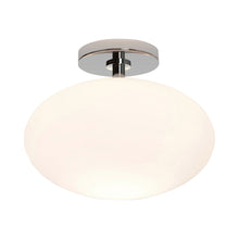 Load image into Gallery viewer, Zeppo Semi Flush Mount Ceiling Light in Polished Chrome.