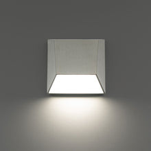 Load image into Gallery viewer, Atlantis Outdoor LED Wall Light in Detail.