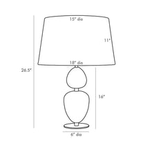 Load image into Gallery viewer, Aubrey Table Lamp - line drawing.