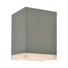 Load image into Gallery viewer, Avenue Outdoor Ceiling Light in Short/Silver.